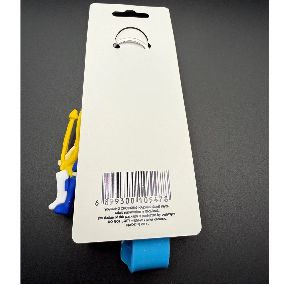 Pop Doll Keychain Blue Strap‎ Cartoon Character Anime